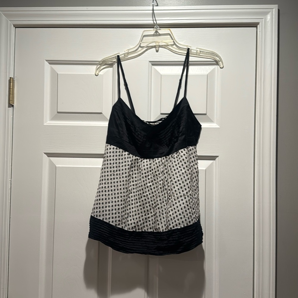 Black and white top